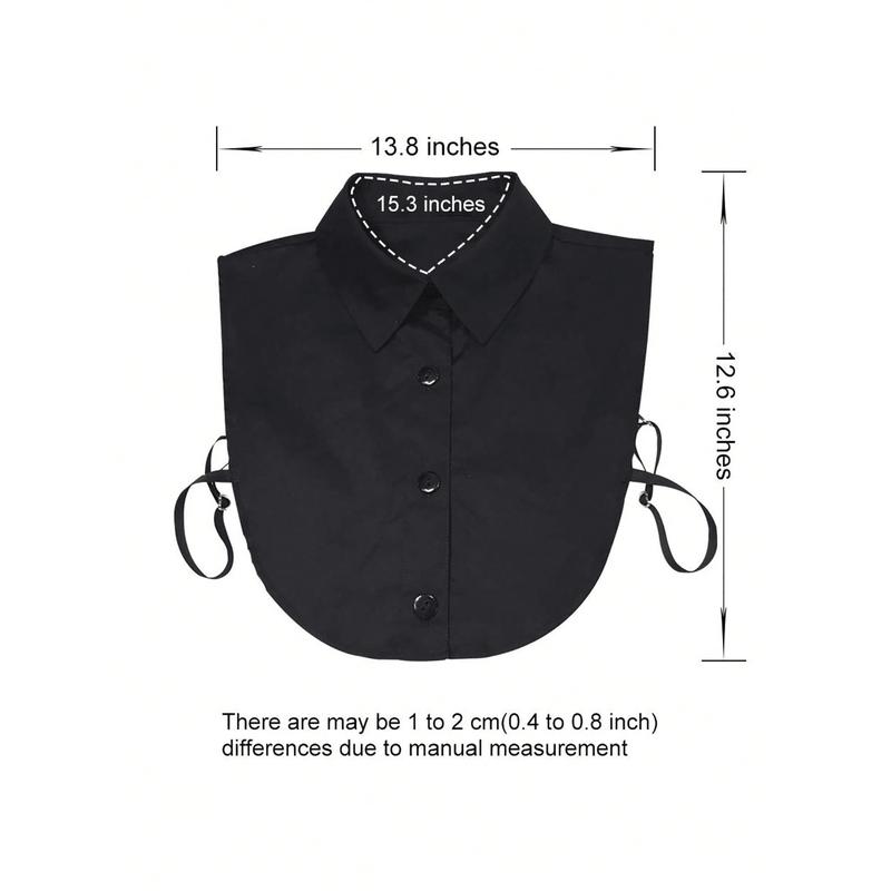 Fake Collar Detachable Collar Blouse Half Shirts  Faux False Collar for Women & Girls Favors Accessories Women