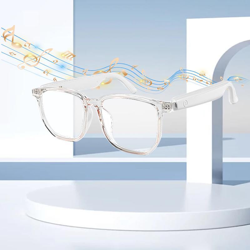Smart Glasses, Multifunctional Fashionable Wireless Touch Control Glasses, IPX5 Waterproof Bluetooth-compatible Glasses for Men & Women, Smart Sunglasses