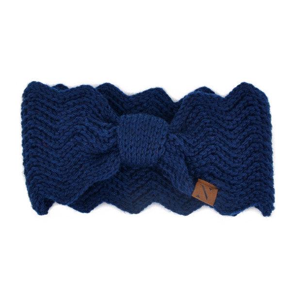 Women's Winter Head Band - Knotted Knit Winter Head Band
