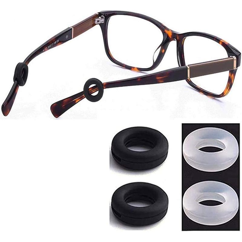 Ear Gripper Holders for Eyeglass Nose Pads Silicone Anti -Slip Glasses Eyeglasses Temple Tips Sleeve Retainer Extender for Eye Glasses Sunglasses,14 Pairs