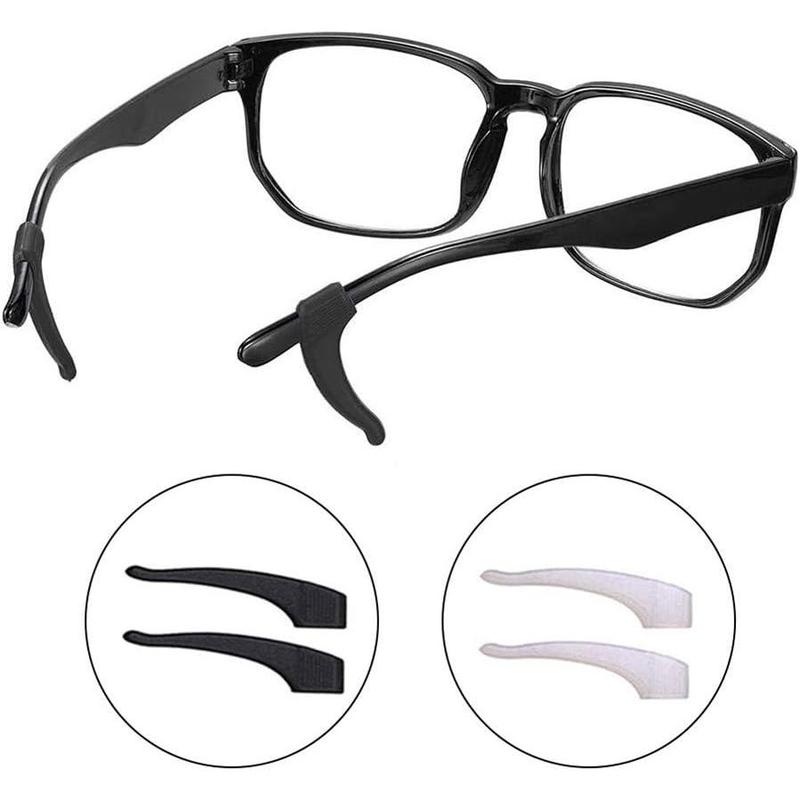 Ear Gripper Holders for Eyeglass Nose Pads Silicone Anti -Slip Glasses Eyeglasses Temple Tips Sleeve Retainer Extender for Eye Glasses Sunglasses,14 Pairs