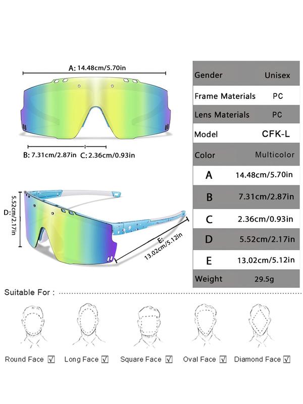 Unisex Fashionable Flat Top Sunglasses, Trendy Casual Tinted Lens Sun Protection Sunglasses for Everyday Use, Fashion Accessories for Outdoor Activities