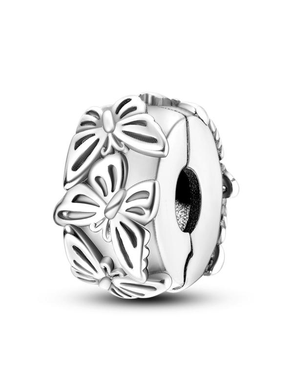 Butterfly Design Dangle Charm, DIY Jewelry Accessories for Making Bracelet Necklace, Trendy All-match & Exquisite Jewelry for Birthday Gift