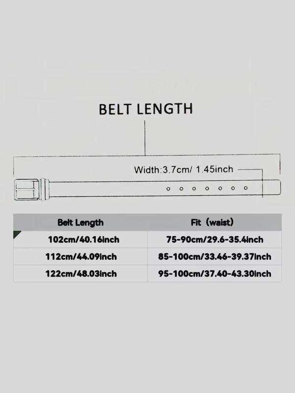 Men's Vintage Style PU Leather Belt, 2024 New Style Fashion Belt for Party, Daily Clothing Decor, Trendy All-match & Exquisite Belt for Outfit Matching