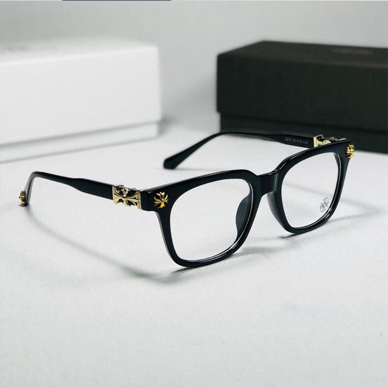 New Chrome Heart Cox Ucker Glasses Black and Transparent Glasses Unisex Anti-sand and Dust Glasses the latest hot trend glasses
