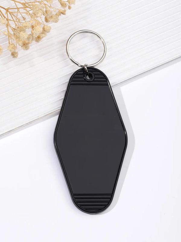 Boho Style Letter Patterned Keychain for Men & Women, Fashion Keychain for Daily Key Decor, Trendy All-match & Exquisite Keychain for Birthday Gift