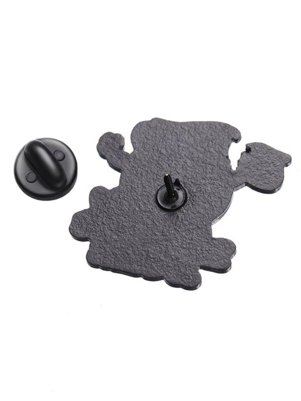 Cartoon Water Bottle Design Brooch, 2024 New Style Cute Clothes Badge, Enamel Pin Suitable for Backpacks, Jeans, Scarves, Hats Decoration, Trendy Brooch for Birthday Gift