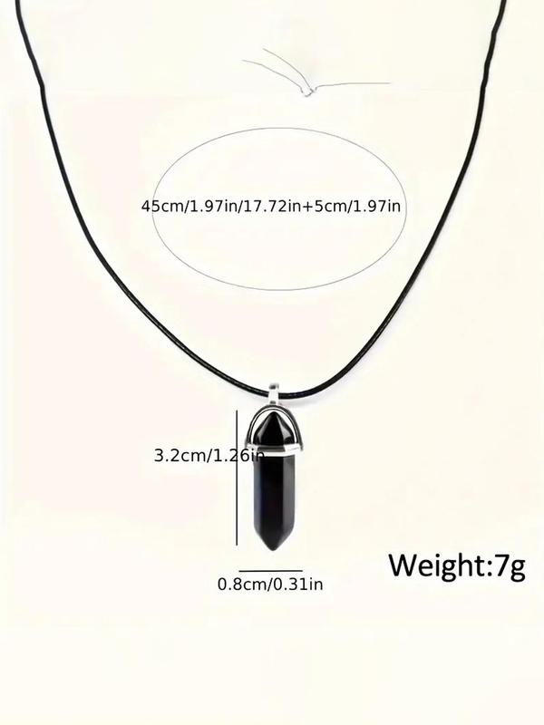 Men's Business Fashion Round Dial Analog Quartz Watch & Braid Design Bracelet & Cone Pendant Necklace, Fashion Watch Set for Party, Daily Decor, Trendy All-match & Exquisite Watch Set for Gift