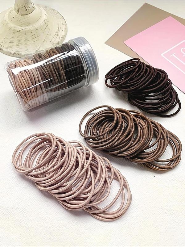 Women's Simple Hair Tie, Casual Trendy Elastic Hair Tie, Hair Accessories for Women & Girls, Headwear Suitable for Hair, Fashion Hair Accessories for Party