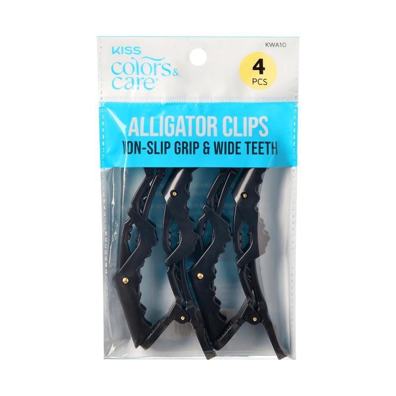 KISS Colors & Care Alligator Clips – 4 Ct.