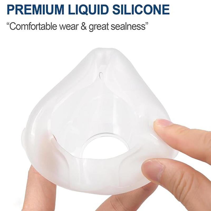 Replacement Cushions for Mouth and Nose Masks, 2 Counts Clear Nose & Mouth Cover, Sports & Outdoor Protective Accessories