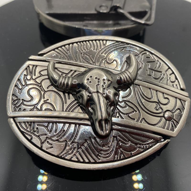 2024 LIVE Western style multifunctional belt buckle cowboy  buckle