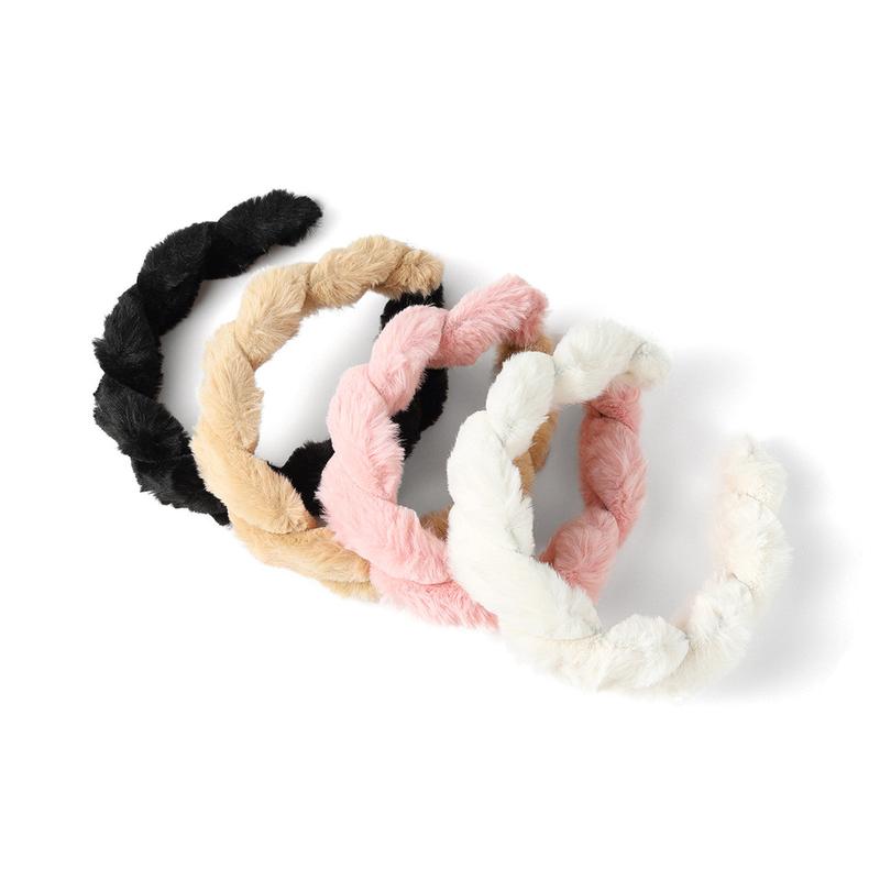 Faux Fur Twisted Headband