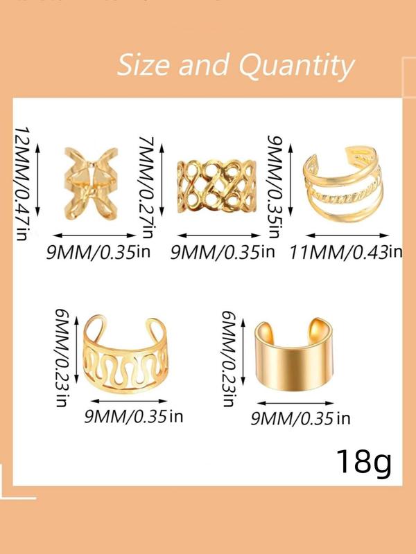 Geometric Hollow Out Design Hair Clip, 50pcs Fashion Hair Accessories for Women & Girls, Party, Daily Clothing Decor, Exquisite Hair Accessories for Daily Wear