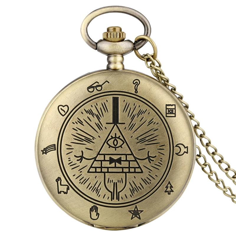 Gravity Falls Bill Cypher Steampunk Pocket Watch