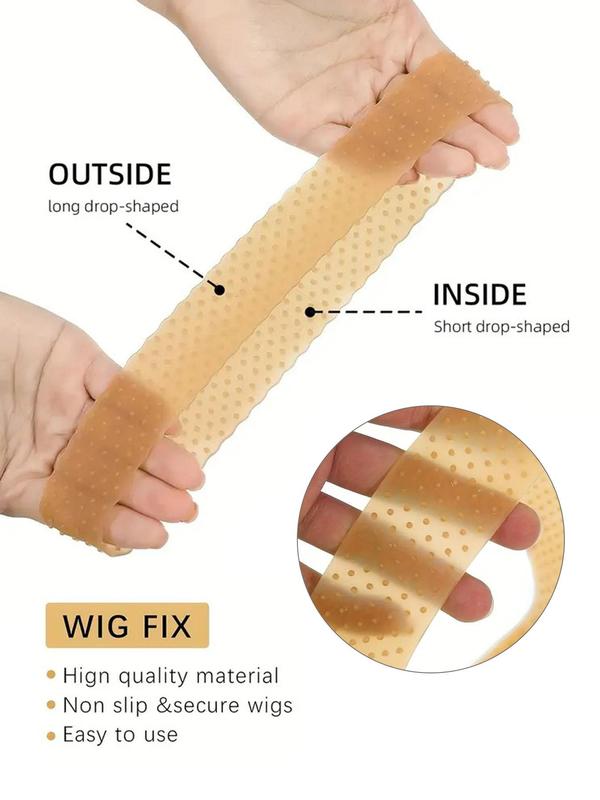 Non Slip Silicone Wig Grip Headband, Transparent Black Brown Wig Band To Hold Wig Anti-slip Wig Accessories for Daily Use, Hair Salon Tools & Accessories