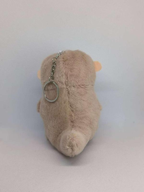 Cute Cartoon Otter Design Plush Keychain, Animal Shaped Plush Keychain for Women & Men, Fashion Accessories for Daily Use