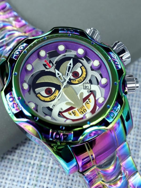 Men's Fashion Cartoon Figure Round Dial Analog Quartz Watch, Casual Trendy Rotatable Watch for Party, Daily Clothing Decor, Trendy All-match & Exquisite Watch for Gift