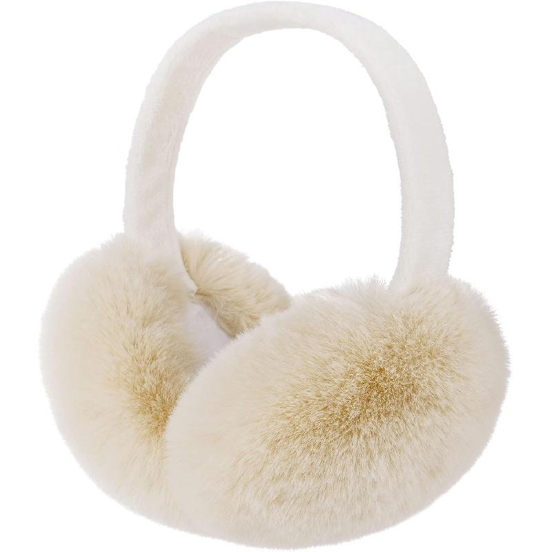 Men Women's Faux Furry Warm Winter Outdoors Ear Muffs