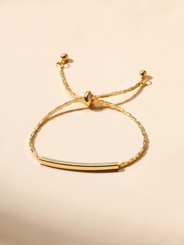 Women's Plain Alloy Elegant Adjustable Bracelet