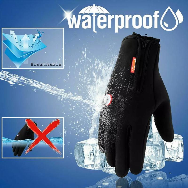 Men & Women Thermal Windproof Waterproof Winter Gloves Touch Screen Warm Mittens thermal glove Thermal Windproof sport glove