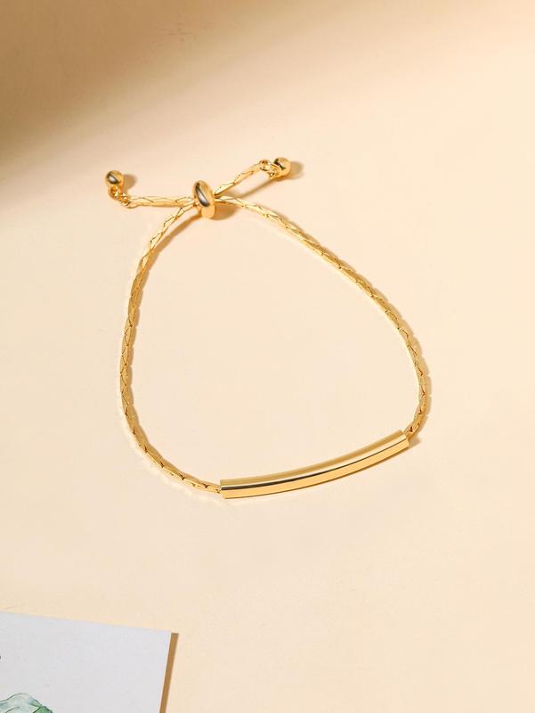 Women's Plain Alloy Elegant Adjustable Bracelet
