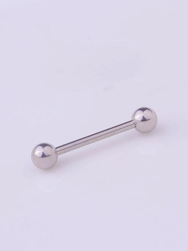 Mixed Style Punk Style Tongue Rings, Stainless Steel Plastic Silicone Tongue Piercing Jewelry, Fashion Body Jewelry for Women & Men