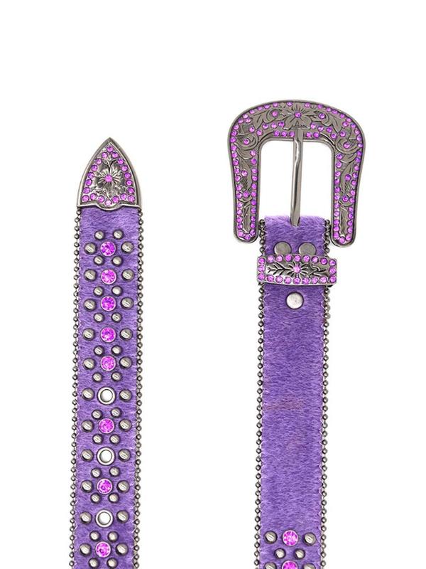 Fashion Rhinestone Decorated Pu Buckle Belt, Punk Style Rivet Belt for Women & Men, Party, Daily Clothing Decor, Exquisite Belt for Birthday Gift