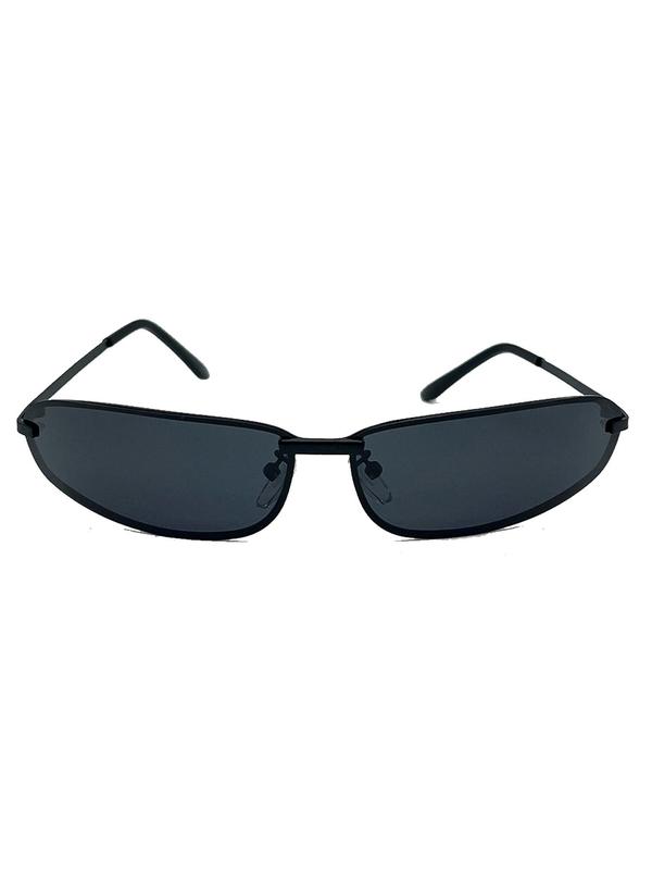 Unisex Punk Style Full Frame Sunglasses, 2024 New Style Trendy Casual Sun Protection Sunglasses for Everyday Use, Fashion Accessories for Outdoor Activities