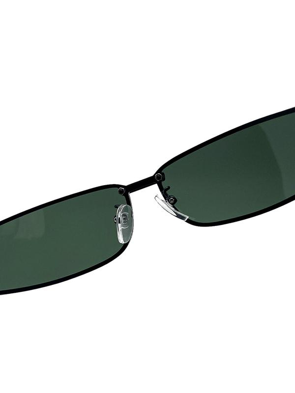Unisex Punk Style Full Frame Sunglasses, 2024 New Style Trendy Casual Sun Protection Sunglasses for Everyday Use, Fashion Accessories for Outdoor Activities