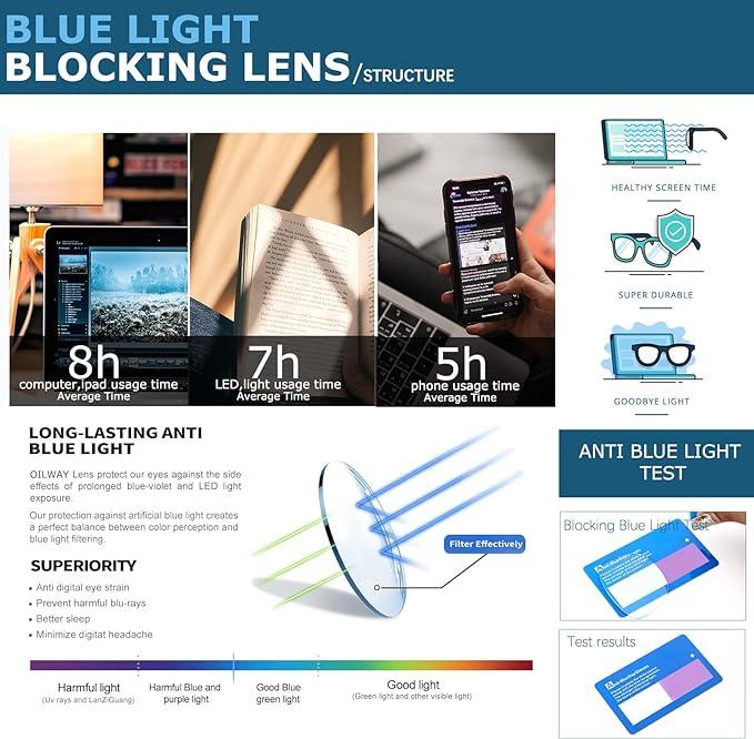 3 packs Computer Glasses, square Fashion black clear color Thanksgiving chrismas New year gift for Family son daughter