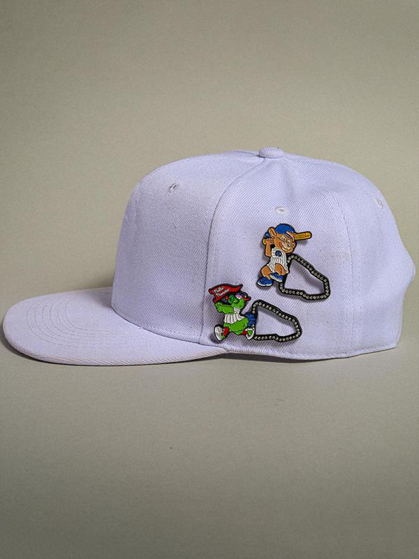 Cartoon Baseball Player Design Brooch, Cute Baseball Hat Pin for Women & Men, Enamel Pin Suitable for Backpacks, Jeans, Scarves, Hats Decoration