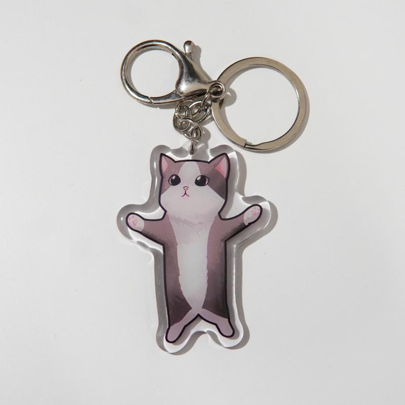 Funny Meme Cat Keychains - Cute, Trendy & Collectible Accessories
