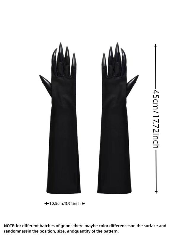 Women's Gothic Claw Design Gloves, Punk Style Long Gloves for Cosplay, Fashion Accessories for Party, Daily Clothing Decor, Trendy All-match & Exquisite Gloves for Birthday Gift
