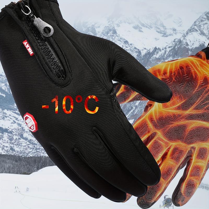 Waterproof And Touchscreen Compatible Gloves For Men And Women, Thermal Insulation, Anti-Slip And Windproof, Perfect For Outdoor Activities
