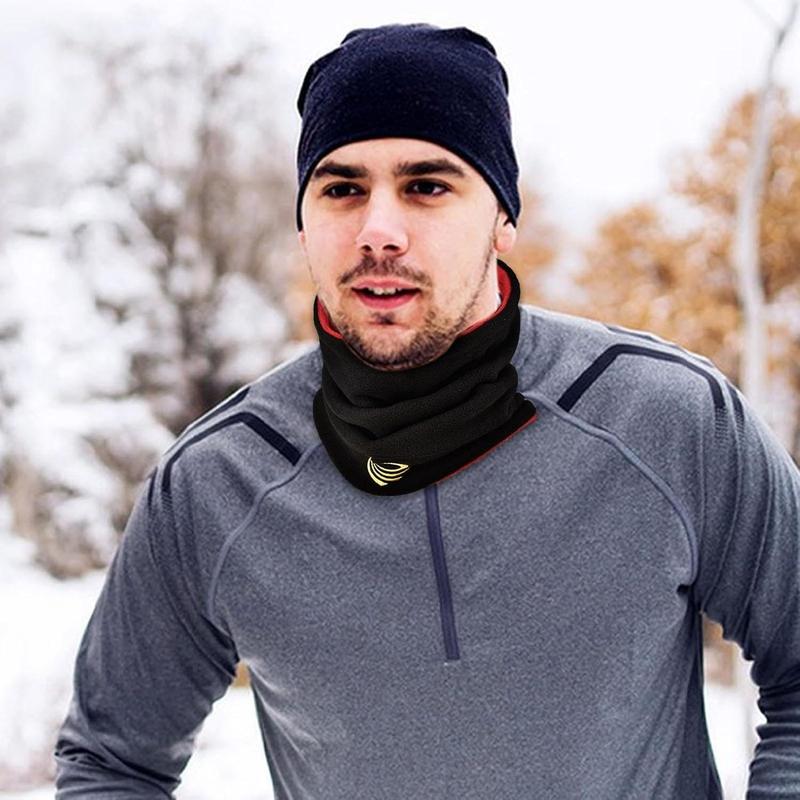 Winter Cycling Neck Warmer, Breathable Neck Gaiter, Outdoor Sports Neck Protective Gear for Skiing, Running, Hiking, Camping