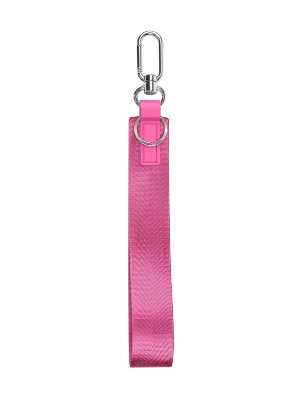 Wristlet Keychain, Solid Color Key Charm Chain Holder, Wrist Lanyard for Keys, Bag Accessories for Women & Men