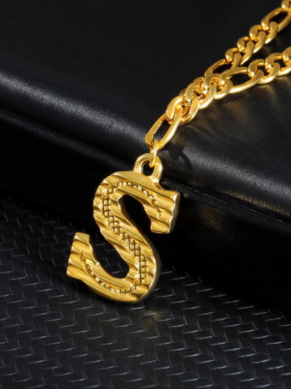 Classic Creative 26-letter Pendant Anklet Fashion Summer Beach Versatile Foot Chain Women's Summer Must-have Women's Daily Beach Party Wear Foot Accessories