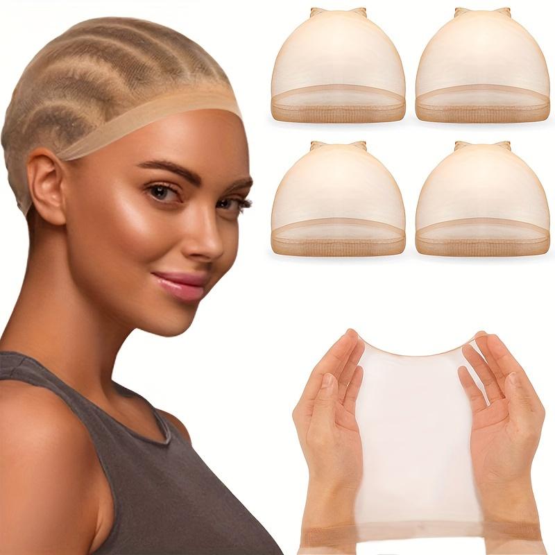 [West Kiss] Thin Invisible HD Wig Cap For Lace Front Wigs Sheer Nylon Stocking Cap Bulk Real Skinliked HD Wig Cap For Hair Wigs For Women