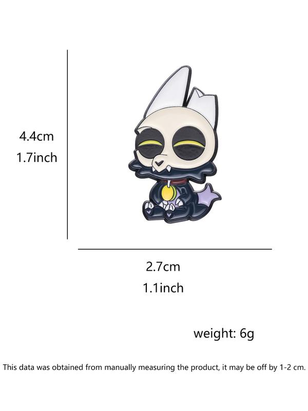 Cute Cartoon Animal Design Brooch for Men Women, Fashion Alloy Brooch for Party, Daily Clothing Decor, Trendy All-match & Exquisite Brooch for Birthday Gift