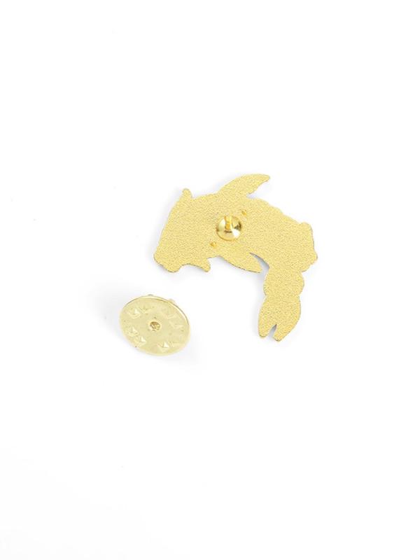 Cute Cartoon Fish Design Brooch, Fashionable Enamel Pin Suitable for Backpacks, Jeans, Scarves, Hats Decoration, Casual Alloy Jewelry for Men & Women