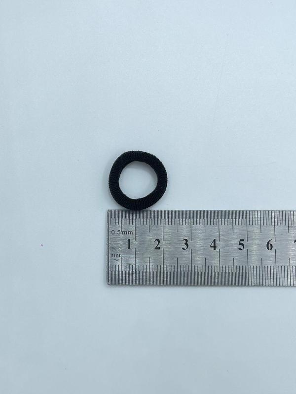 Minimalist Style Cute Small Hair Tie Set for Summer, Fall Casual High Stretch Ponytail Holder, No Damage Hair Ties for Girls, Plain Color Versatile Hair Accessories for Daily Use