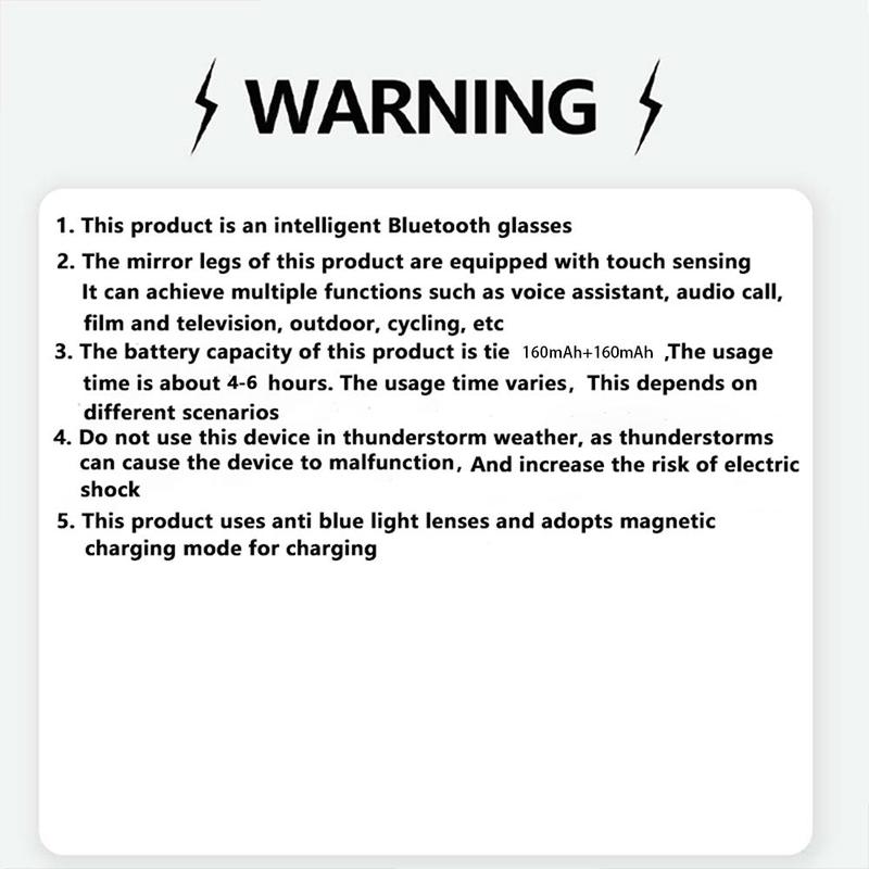 PengTeng Multifunctional Smart Glasses, Wireless Earphone Smart Glasses, Fashionable Lightweight Driving Smart Glasses, Unisex Smart Glasses, Gifts for Boyfriend