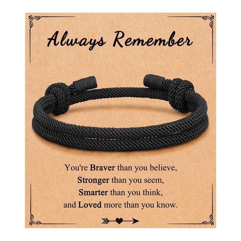 Boys Bracelet Birthday Valentine's Day Christmas Gifts for Teenage Teen Boys Son Grandson Nephew