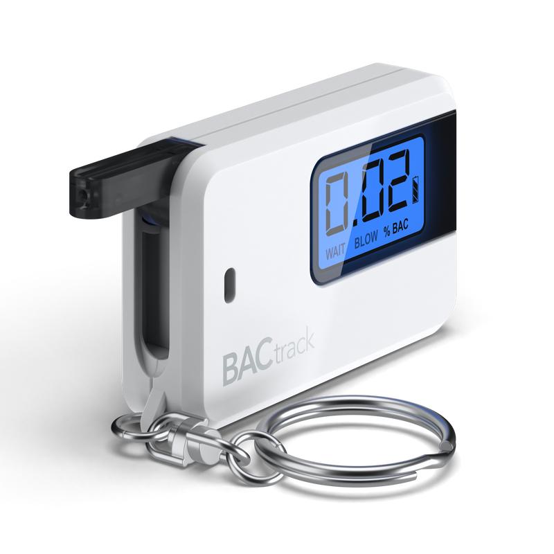 BACtrack Go Keychain Breathalyzer | Ultra-Portable Pocket Keyring Alcohol Tester for Personal Use