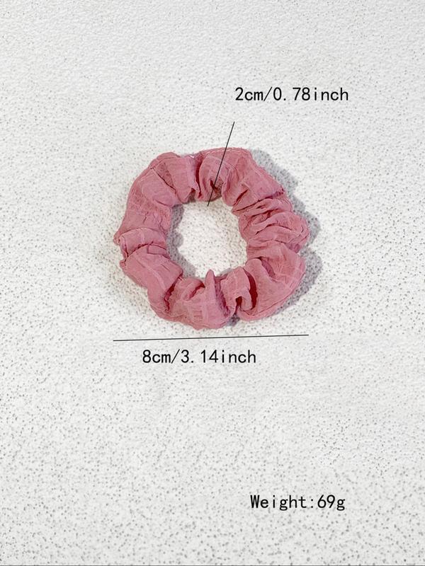 20pcs Colorful Chiffon Hair Ties, Ditsy Floral Print Hair Ties, Cute Scrunchies for Women Girls