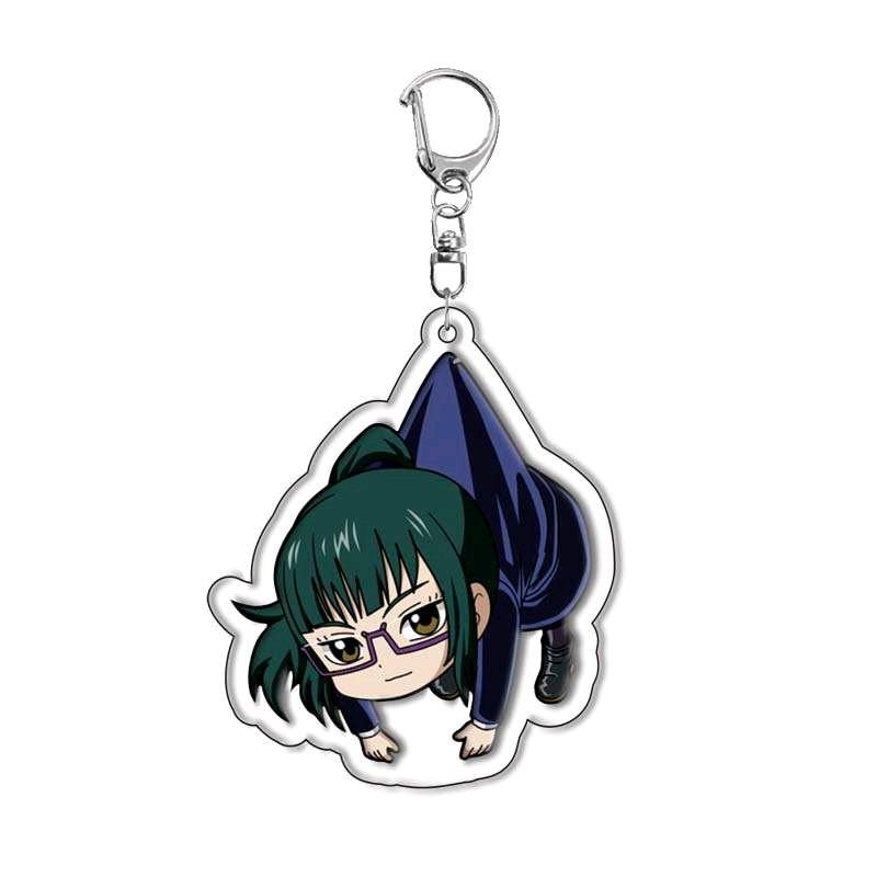 Jujutsu Kaisen keychains anime charms acrylic Gojo, Itadori, Sukuna, Megumi, Nobara, Panda