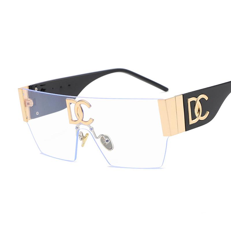 2024 Vintage Luxury Designer Square Sunglasses For Men Women Fashion Trendy Punk Sun Glasses Ladies Gradient Shades Gafas UV400