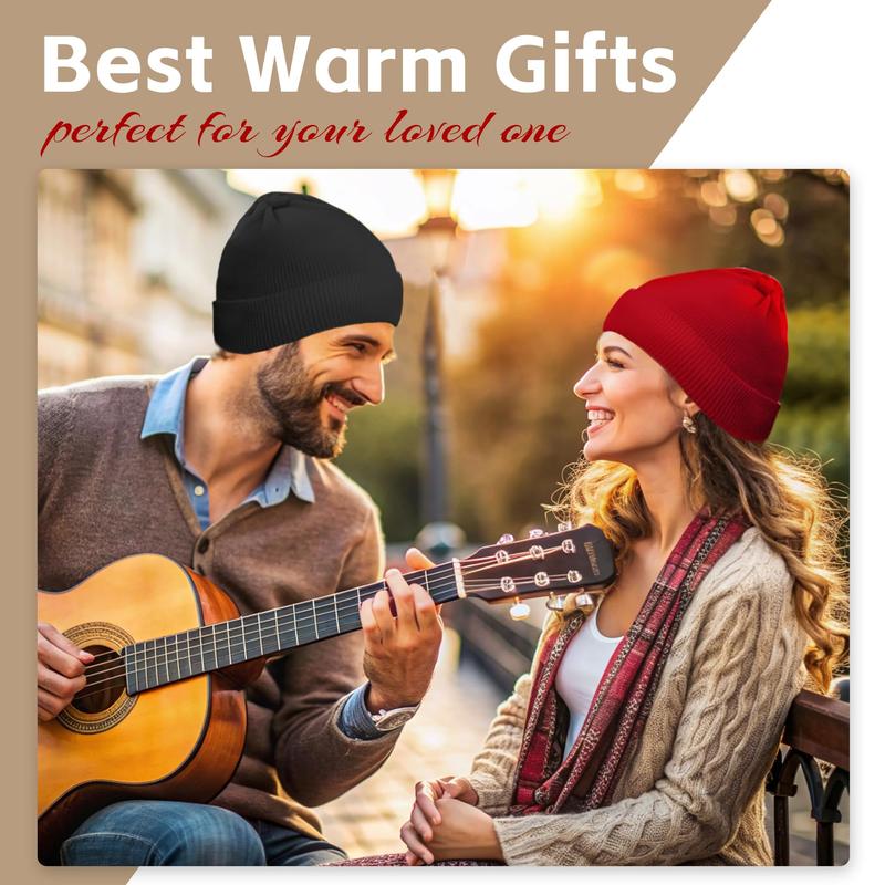 Cozy Satin-Lined Winter Beanie with Silk Lining - Stylish Slouchy Ski Hat for Women and Men - Warm Unisex Cuffed Beanie