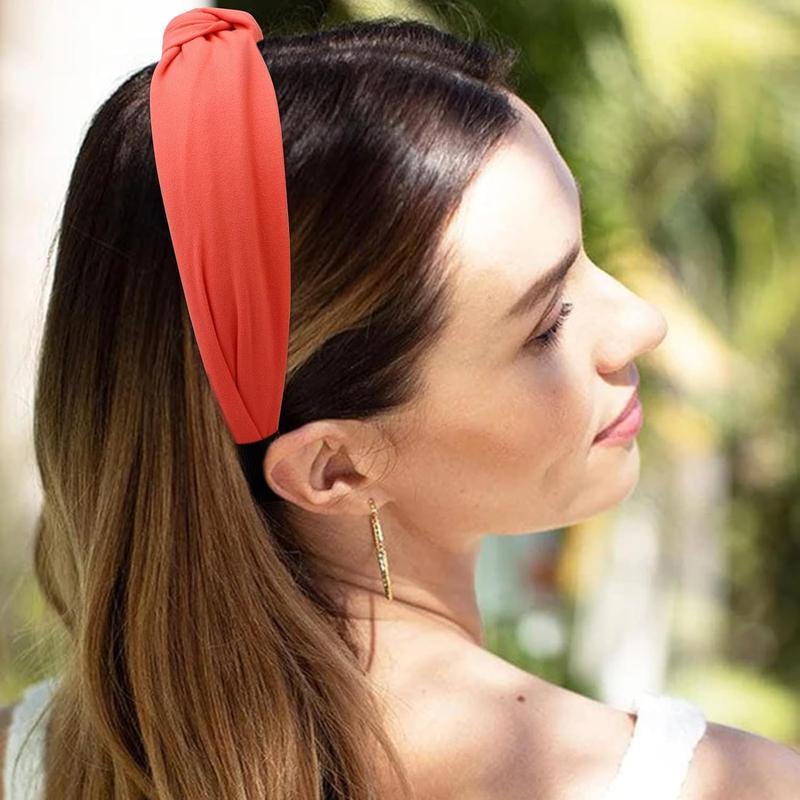 12 Pack Colorful Headbands for Women Non Slip Wide Girls Head Bands Cute Boho Natural Knotted Headbands Hair Band Hair Accessories Womens Fashion Headband Birthday Gifts for Women